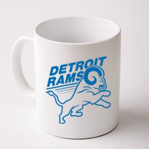 Detroit Rams Champions Football Coffee Mug