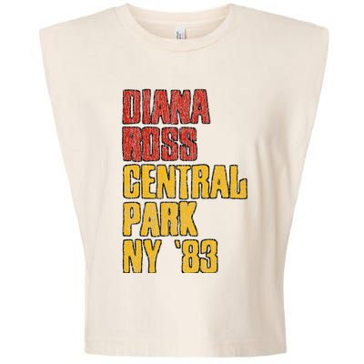 Diana Ross Central Park 1983 Garment-Dyed Women's Muscle Tee