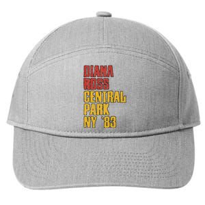 Diana Ross Central Park 1983 7-Panel Snapback Hat