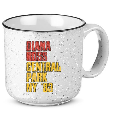 Diana Ross Central Park 1983 15oz Campfire Ceramic Mug