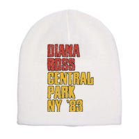 Diana Ross Central Park 1983 Short Acrylic Beanie