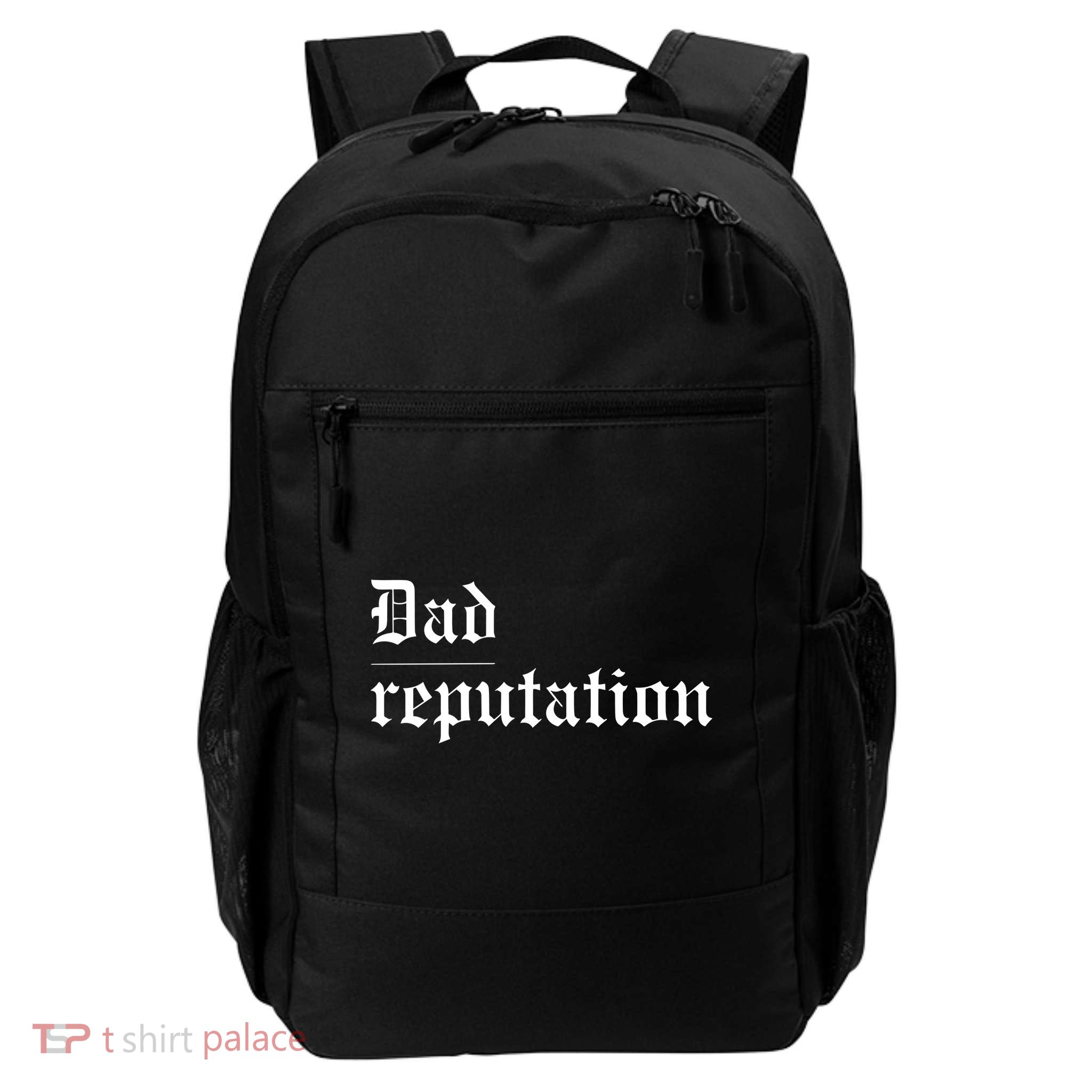 Dad Reputation Concert Music Lover Daily Commute Backpack
