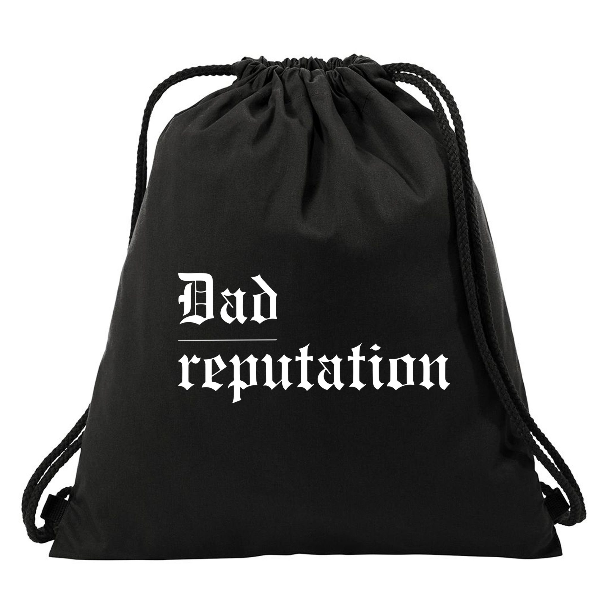 Dad Reputation Concert Music Lover Drawstring Bag