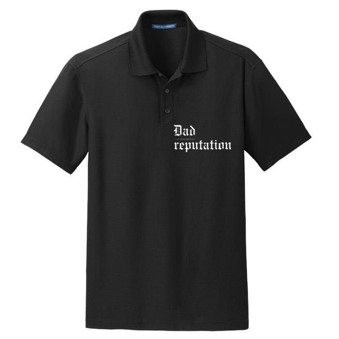 Dad Reputation Concert Music Lover Dry Zone Grid Polo