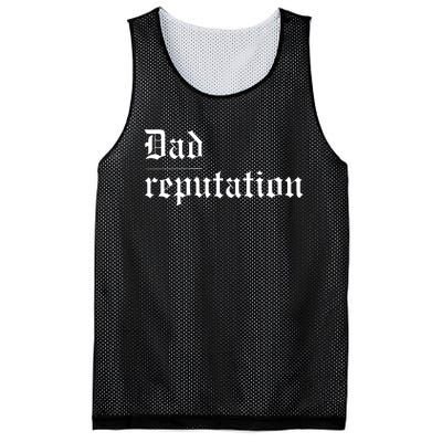 Dad Reputation Concert Music Lover Mesh Reversible Basketball Jersey Tank