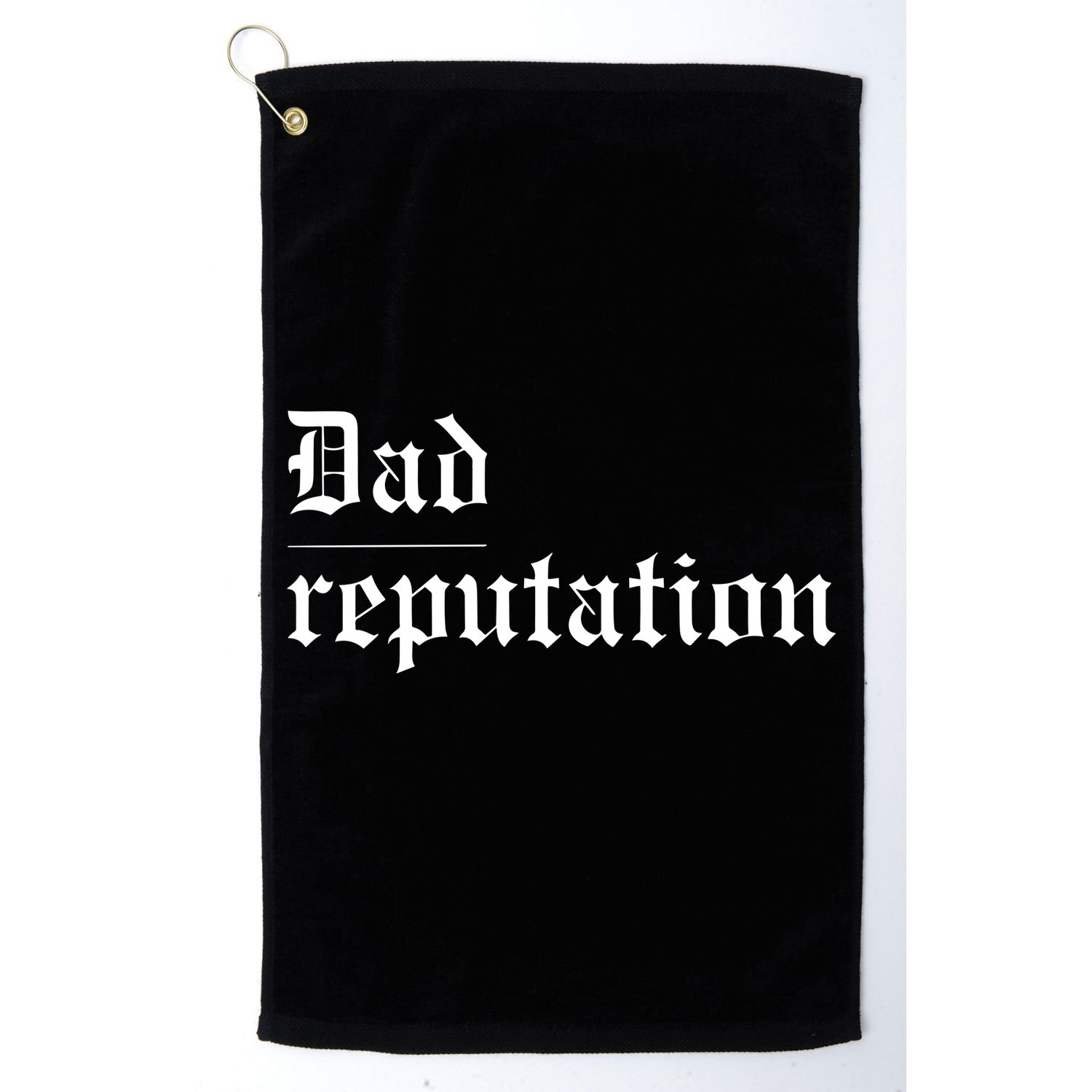 Dad Reputation Concert Music Lover Golf Towel