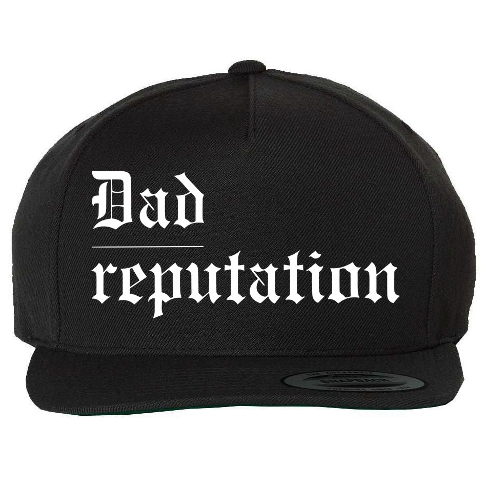 Dad Reputation Concert Music Lover Wool Snapback Cap