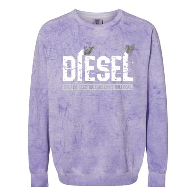 Diesel Rolling Coal Gift Colorblast Crewneck Sweatshirt