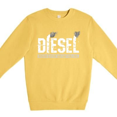 Diesel Rolling Coal Gift Premium Crewneck Sweatshirt