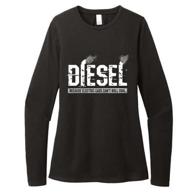 Diesel Rolling Coal Gift Womens CVC Long Sleeve Shirt