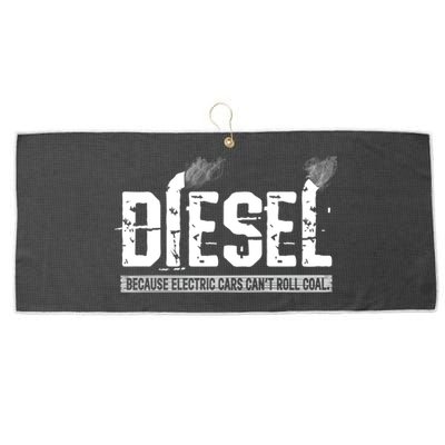 Diesel Rolling Coal Gift Large Microfiber Waffle Golf Towel