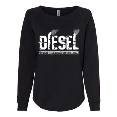 Diesel Rolling Coal Gift Womens California Wash Sweatshirt