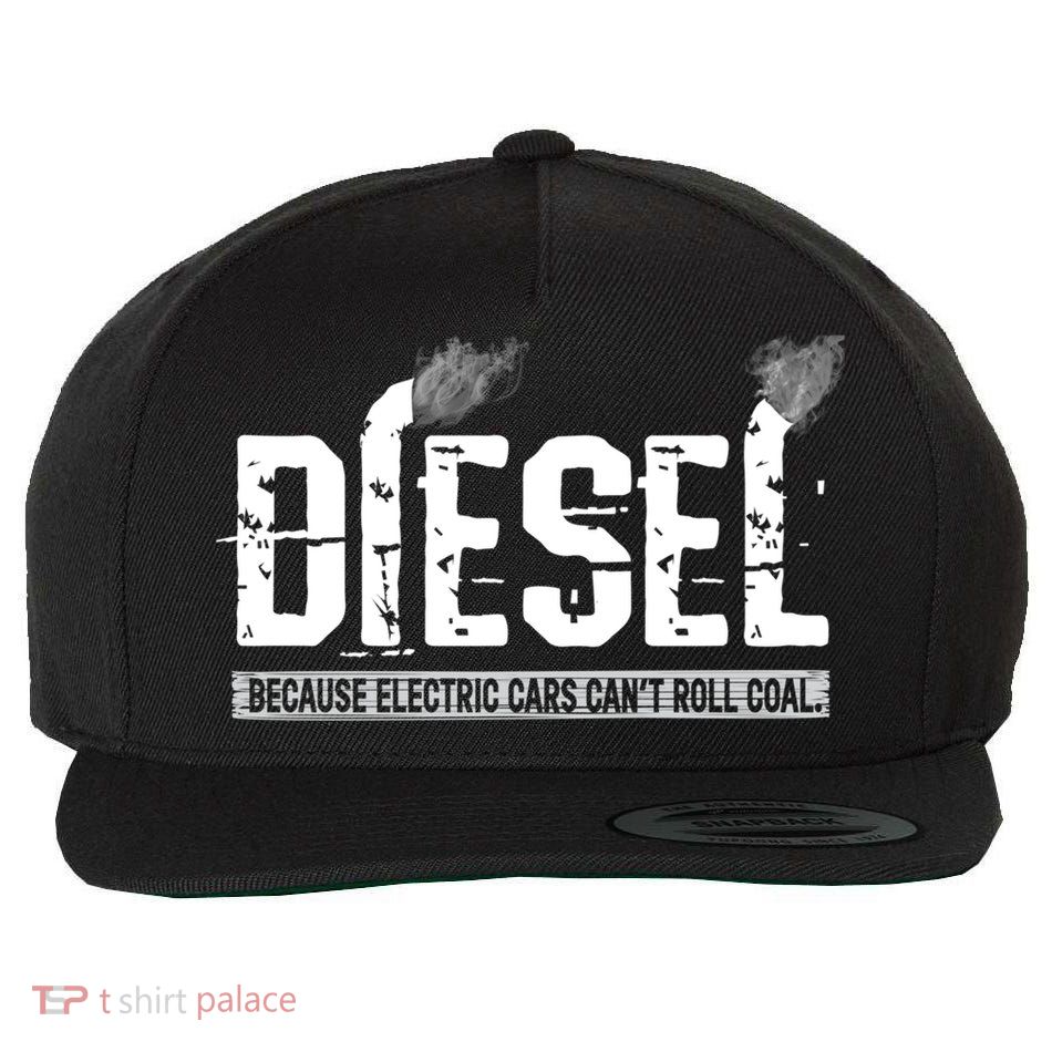 Diesel Rolling Coal Gift Wool Snapback Cap