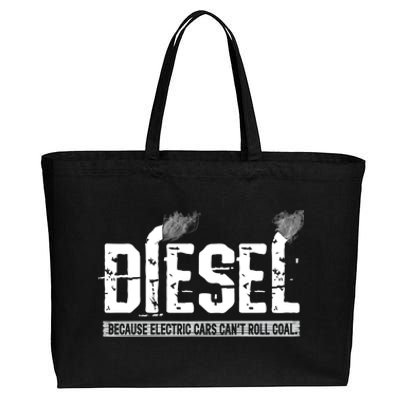 Diesel Rolling Coal Gift Cotton Canvas Jumbo Tote