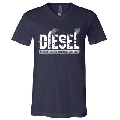 Diesel Rolling Coal Gift V-Neck T-Shirt