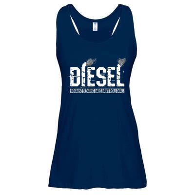 Diesel Rolling Coal Gift Ladies Essential Flowy Tank