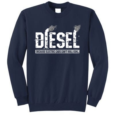 Diesel Rolling Coal Gift Tall Sweatshirt