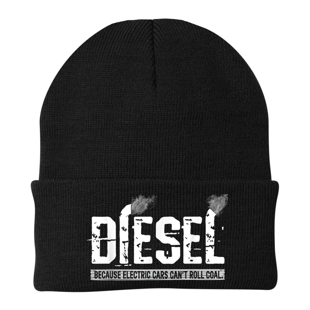 Diesel Rolling Coal Funny Gift Beanie