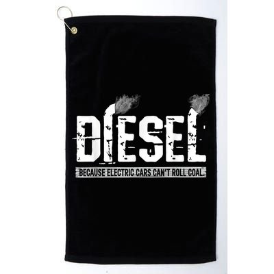 Diesel Rolling Coal Funny Gift Golf Towel