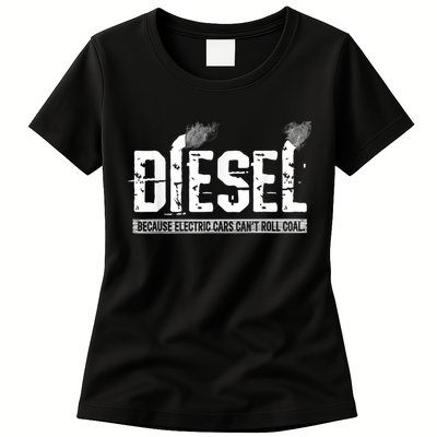Diesel Rolling Coal Funny Gift Womens T-Shirt