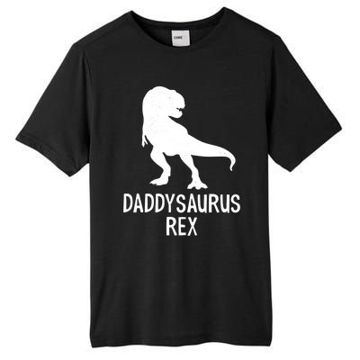 Daddysaurus Rex Cool Gift Tall Fusion ChromaSoft Performance T-Shirt