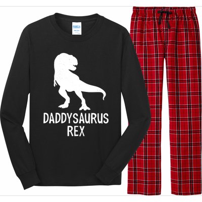 Daddysaurus Rex Cool Gift Long Sleeve Pajama Set