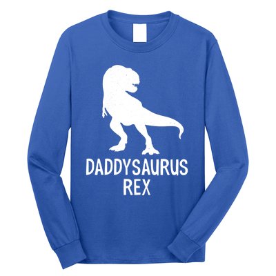 Daddysaurus Rex Cool Gift Long Sleeve Shirt