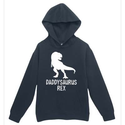 Daddysaurus Rex Cool Gift Urban Pullover Hoodie