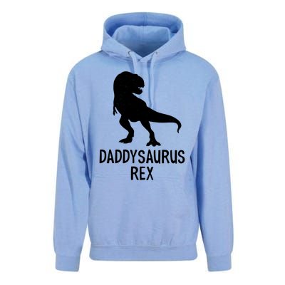 Daddysaurus Rex Cool Gift Unisex Surf Hoodie