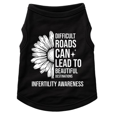 Difficult Roads Can Lead To Beautiful Destinations Infertility Awareness Doggie Tank