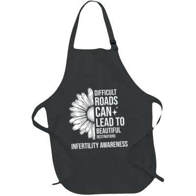 Difficult Roads Can Lead To Beautiful Destinations Infertility Awareness Apron
