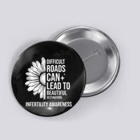Difficult Roads Can Lead To Beautiful Destinations Infertility Awareness Button