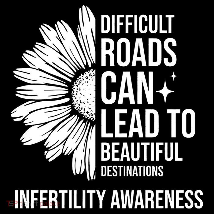 Difficult Roads Can Lead To Beautiful Destinations Infertility Awareness Wool Snapback Cap