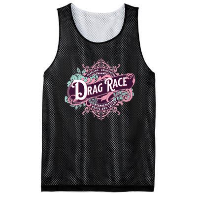 Drag Race Charisma Uniqueness Nerve And Talent Mesh Reversible Basketball Jersey Tank