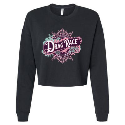 Drag Race Charisma Uniqueness Nerve And Talent Cropped Pullover Crew