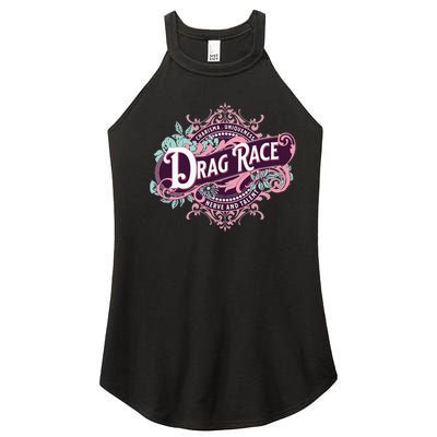 Drag Race Charisma Uniqueness Nerve And Talent Women’s Perfect Tri Rocker Tank