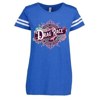 Drag Race Charisma Uniqueness Nerve And Talent Enza Ladies Jersey Football T-Shirt