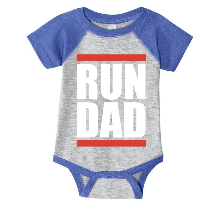 Dad Runner Cool Dad Sports Fitness Tee Father's Day Tee Great Gift Infant Baby Jersey Bodysuit