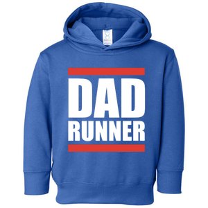 Dad Runner Cool Dad Sports Fitness Tee Father's Day Tee Gift Toddler Hoodie