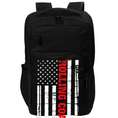 Diesel Rolling Coal Flag Gift Truck Turbo Brothers Impact Tech Backpack