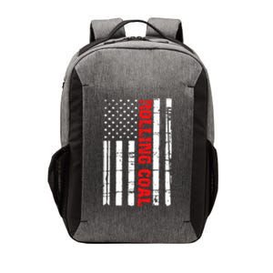 Diesel Rolling Coal Flag Gift Truck Turbo Brothers Vector Backpack