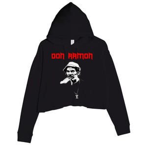 Don Ramon Chapulin Colorado Crop Fleece Hoodie