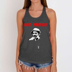 Don Ramon Chapulin Colorado Women's Knotted Racerback Tank