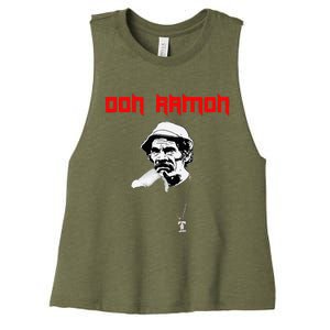 Don Ramon Chapulin Colorado Women's Racerback Cropped Tank