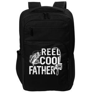 Distressed Reel Cool Father Fishing Fathers Day Meaningful Gift Impact Tech Backpack