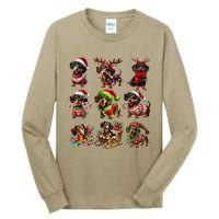 Dachshund Reindeer Christmas Doxie Dog Lover Xmas Holiday Tall Long Sleeve T-Shirt