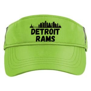 Detroit Rams City View Adult Drive Performance Visor