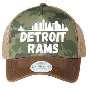 Detroit Rams City View Legacy Tie Dye Trucker Hat