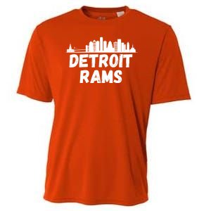 Detroit Rams City View Cooling Performance Crew T-Shirt