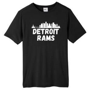 Detroit Rams City View Tall Fusion ChromaSoft Performance T-Shirt